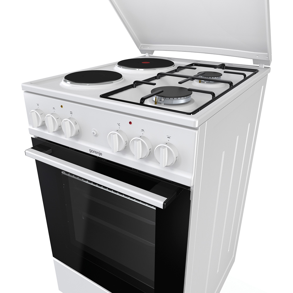 Зовнішній вигляд Плита комбінована GORENJE K5121WG (FK511A-G1A5B)