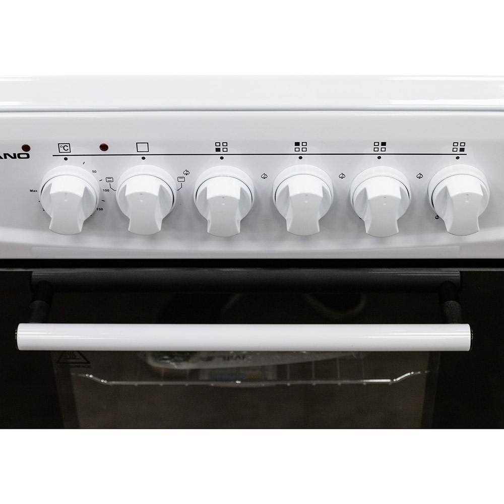 Плита комбінована MILANO ML50 E10 + White Тип духовки електрична
