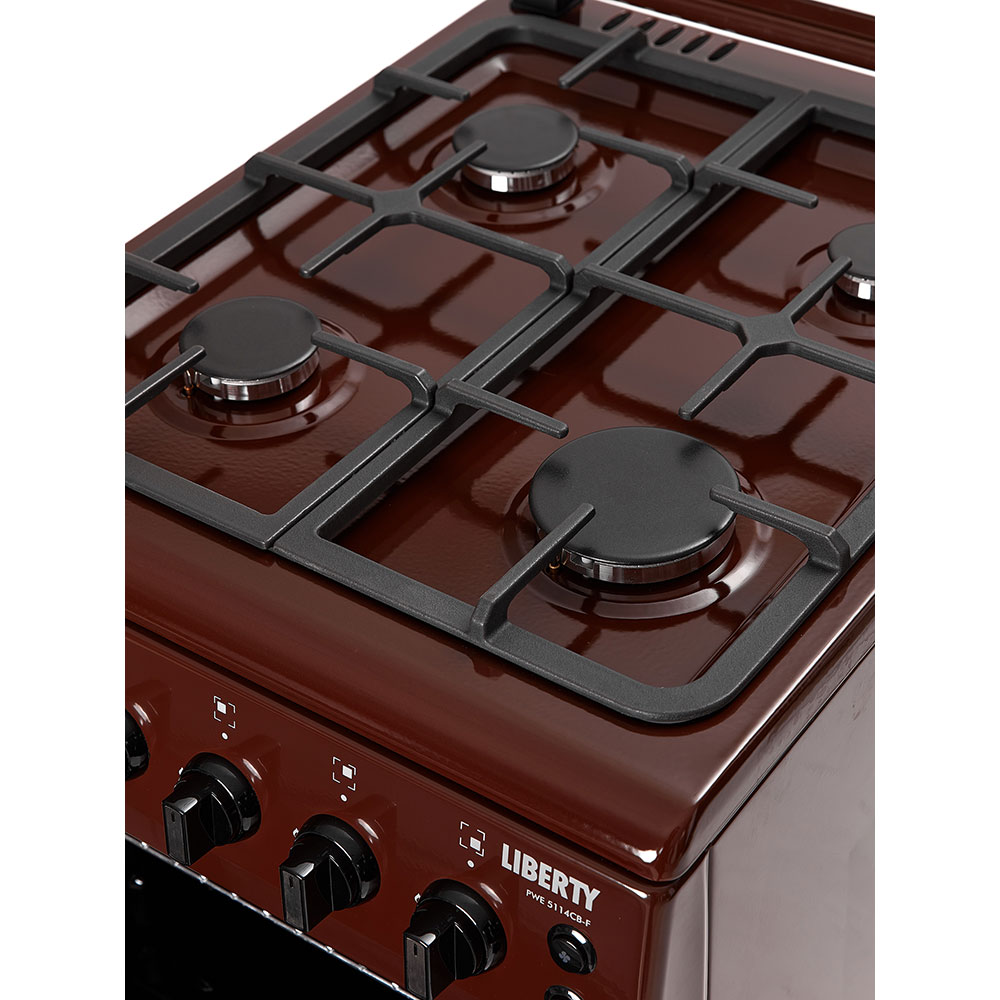 Плита комбінована LIBERTY PWE 5114 CB-F Покриття варильної поверхні емаль