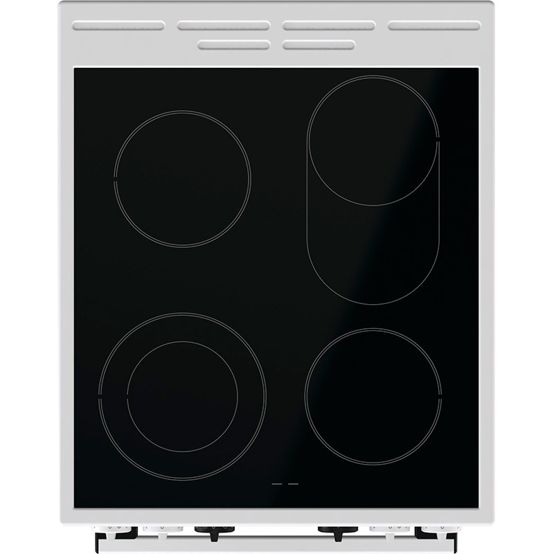 Плита электрическая GORENJE ECS 5350 WA (FR514D-AEAA2) Безопасность индикация остаточного тепла