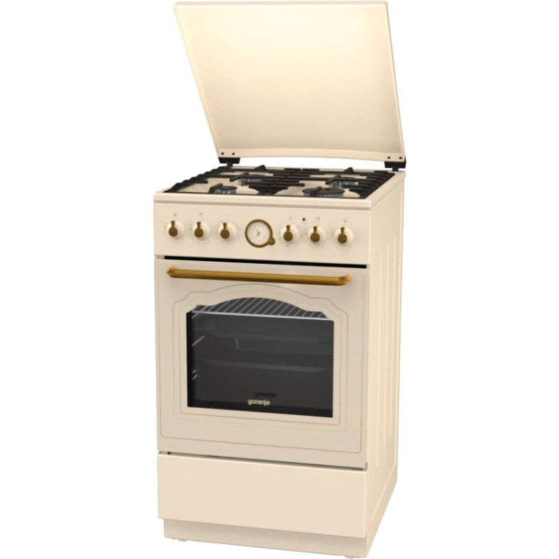 Плита комбинированная GORENJE KS 5250 CLI (FM514C-FPD4B) Тип духовки электрическая