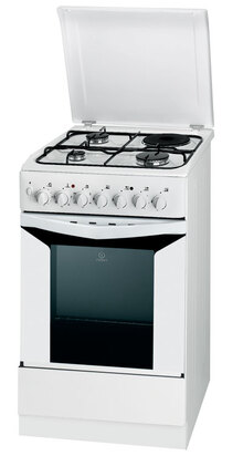 Плита комбинированная INDESIT K1M11S(W)