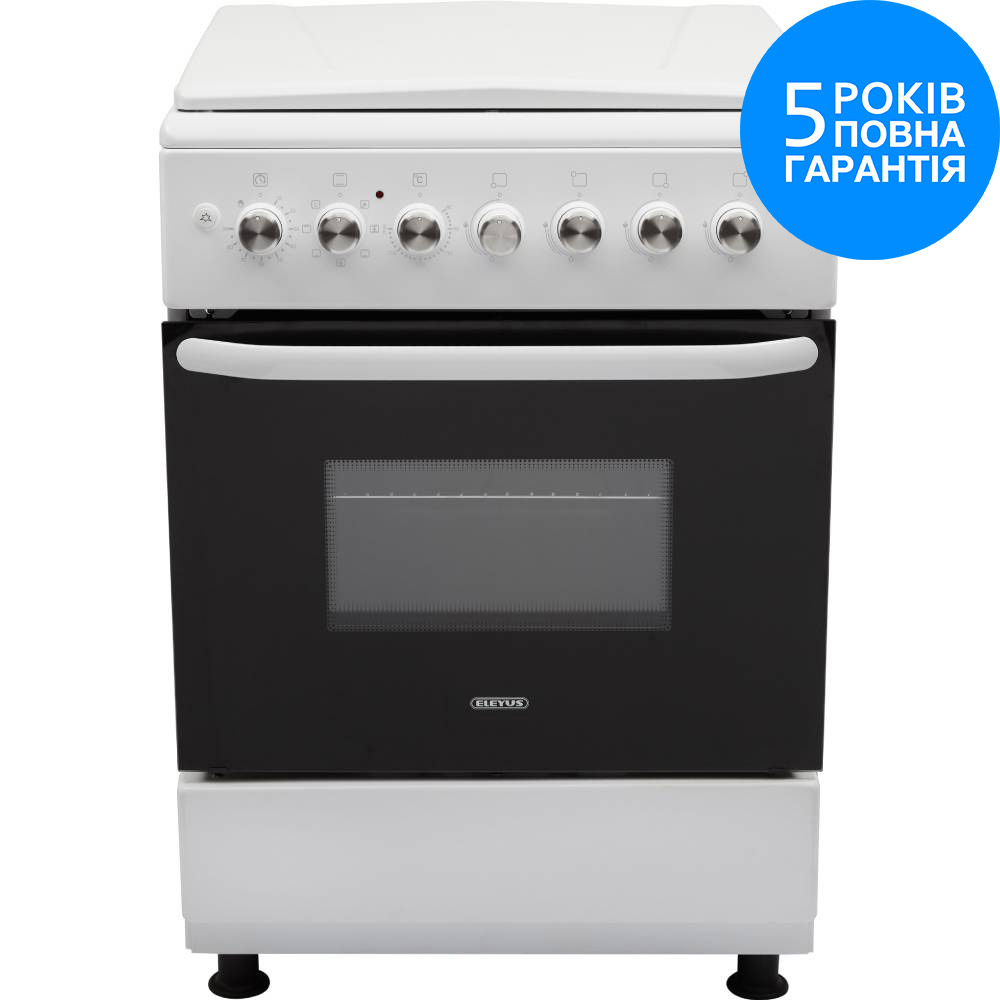 Плита комбинированная ELEYUS COMBO 6007 EF WH Тип плиты комбинированная