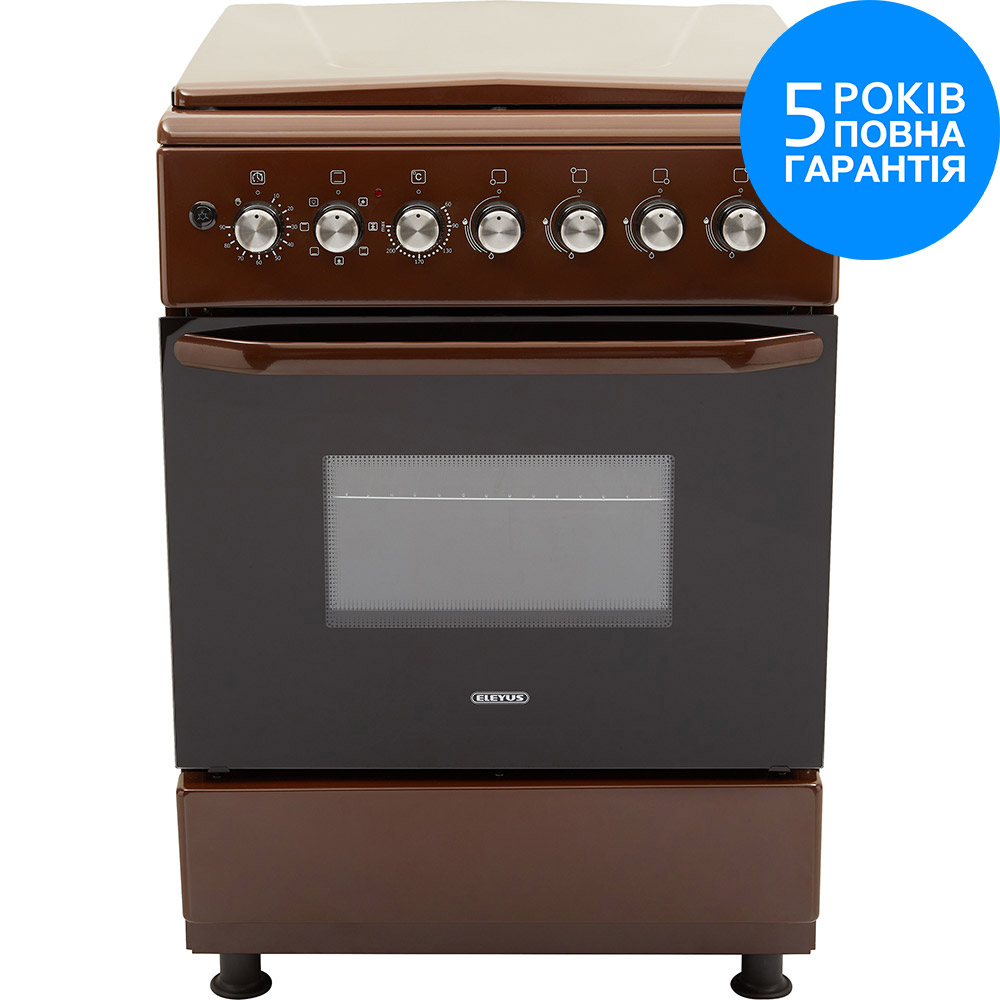 Плита комбінована ELEYUS COMBO 6007 EF BR Тип плити комбінована