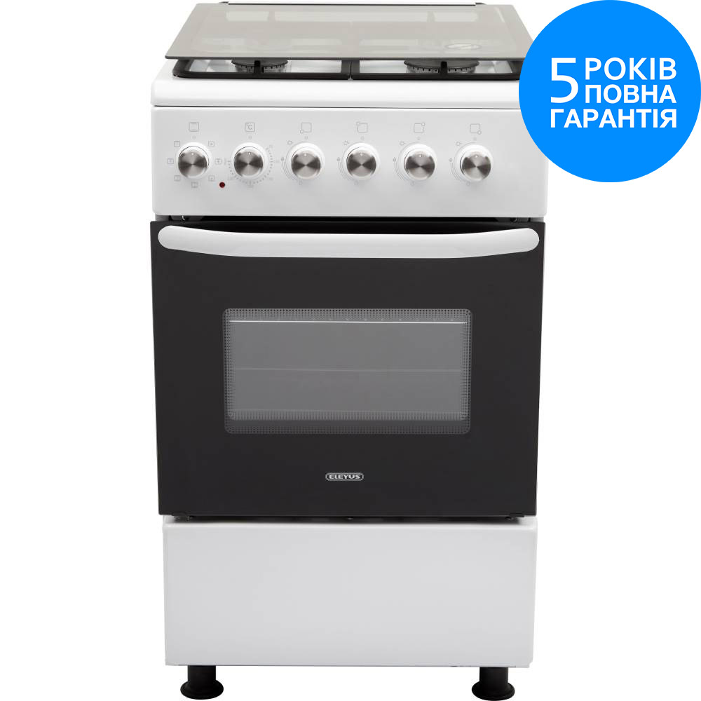 Плита комбинированная ELEYUS TEKNA 5007 CF WH Тип плиты комбинированная