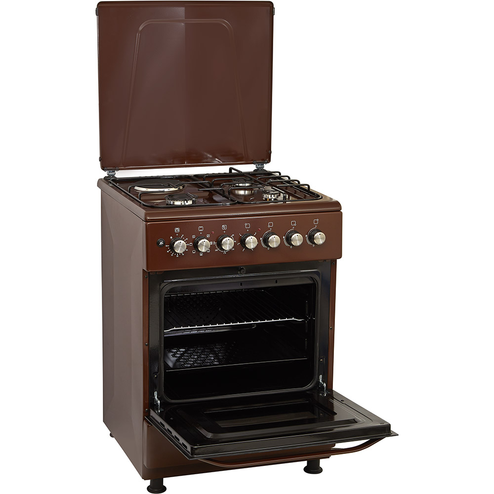 Плита комбінована ELEYUS CORUS 6007 H1 EF BR Тип варильної поверхні комбінована