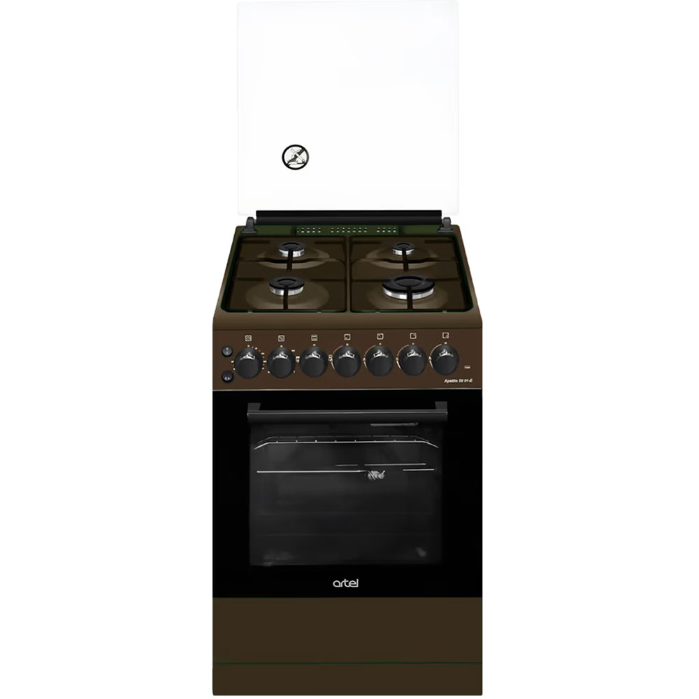 Плити комбіновані ARTEL APETITO 50 01-E Brown Покриття варильної поверхні емаль