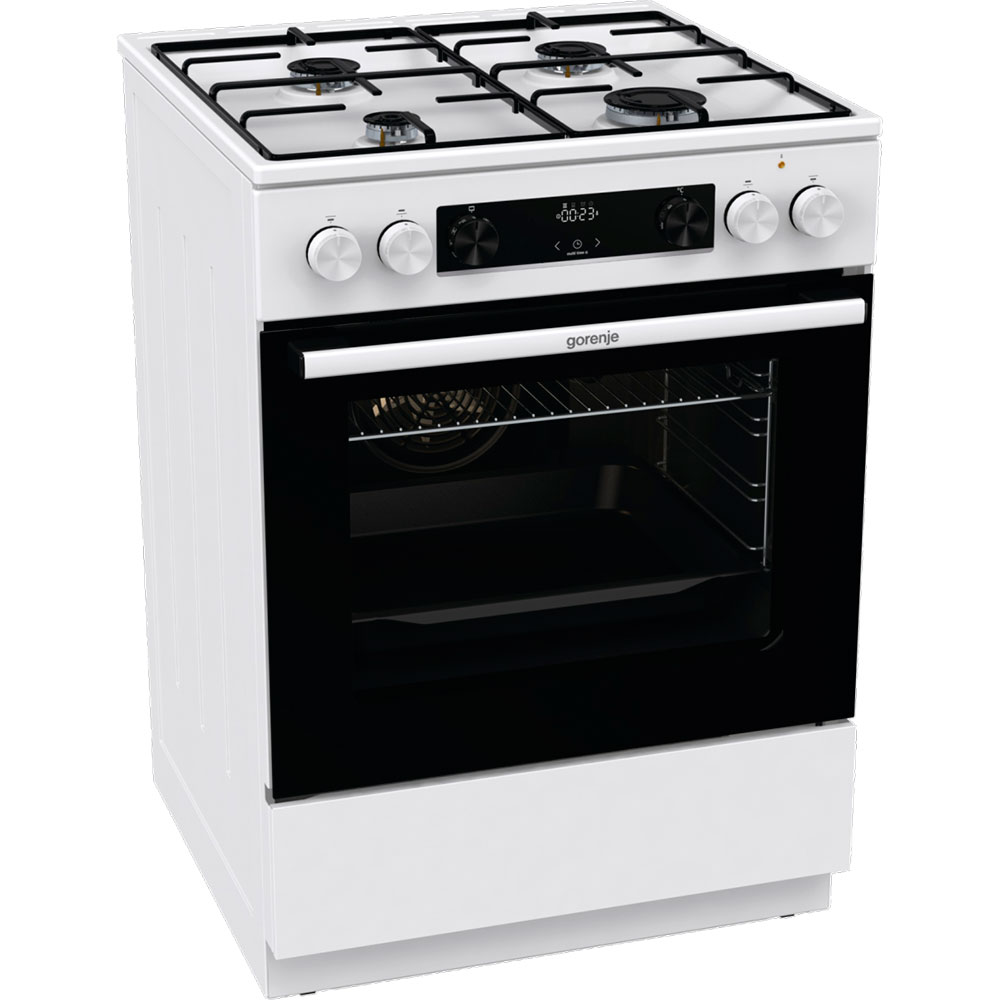 Плита комбінована GORENJE GKS6C70WJ (FM6A4D-JPD4B) Тип варильної поверхні газова