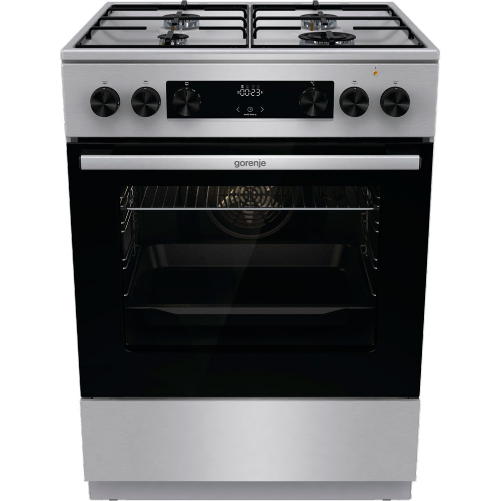 Плита комбінована GORENJE GKS6C70XJ (FM6A4D-JPJDB)