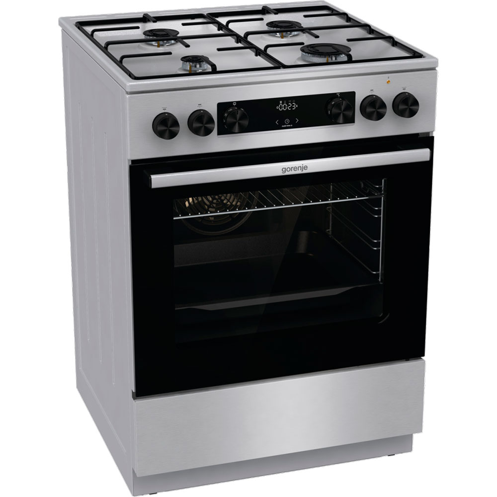 Плита комбінована GORENJE GKS6C70XJ (FM6A4D-JPJDB) Тип варильної поверхні газова