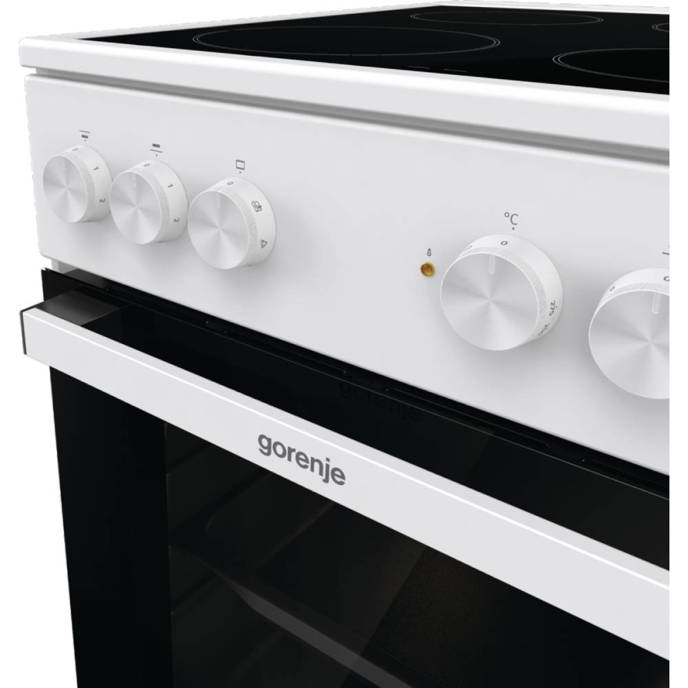 Внешний вид Плита электрическая GORENJE GEC 5A21 WG-B (740525)