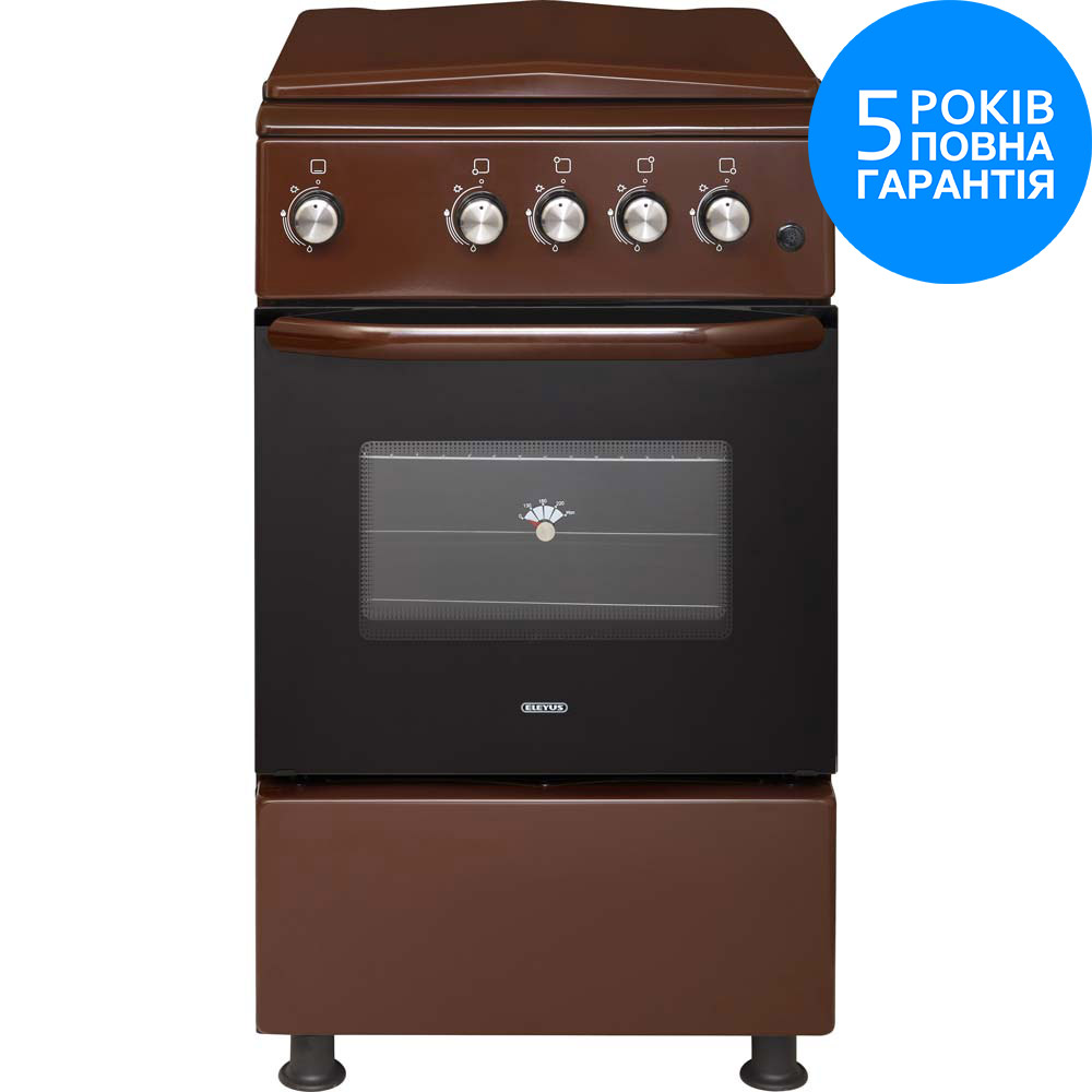 Плита газовая ELEYUS FARO 5001 EF BR Тип плиты газовая