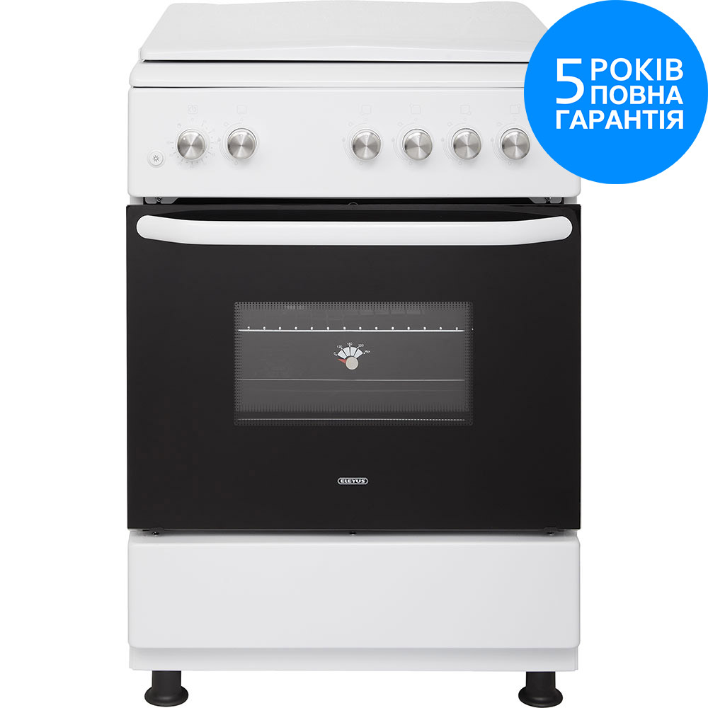 Плита газовая ELEYUS CAST 6001 CF WH Тип плиты газовая