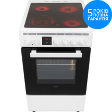 Плита електрична ELEYUS IMPULS 5008 V WH (01-00011928)