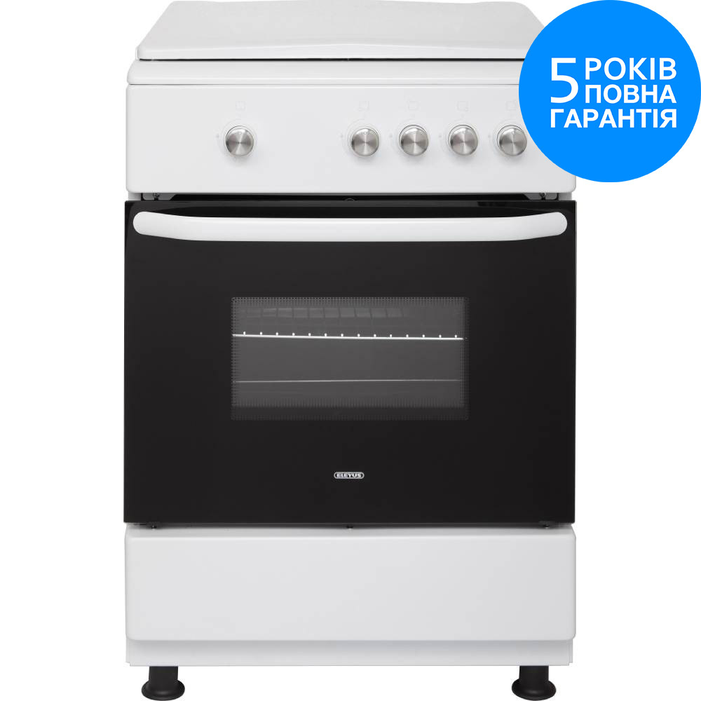 Плита газовая ELEYUS ORUM 6001 EF WH (01-00011953) Тип плиты газовая