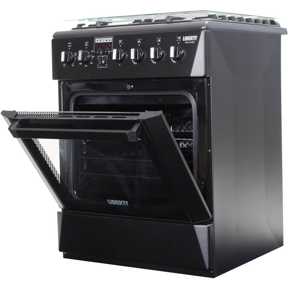 Плита комбинированная LIBERTY PWE 6115 BL-F Тип варочной поверхности комбинированная