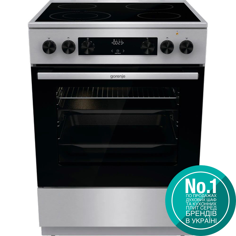 Плита електрична GORENJE GECS 6C70 XC (FR6A4D-CEJ42) Тип плити електрична