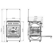 Плита комбинированная GRUNHELM AG6612BR-0