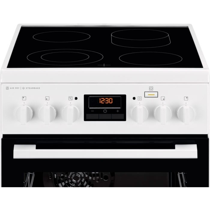 Плита электрическая ELECTROLUX SteamBake LKR564200W Тип варочной поверхности электрическая