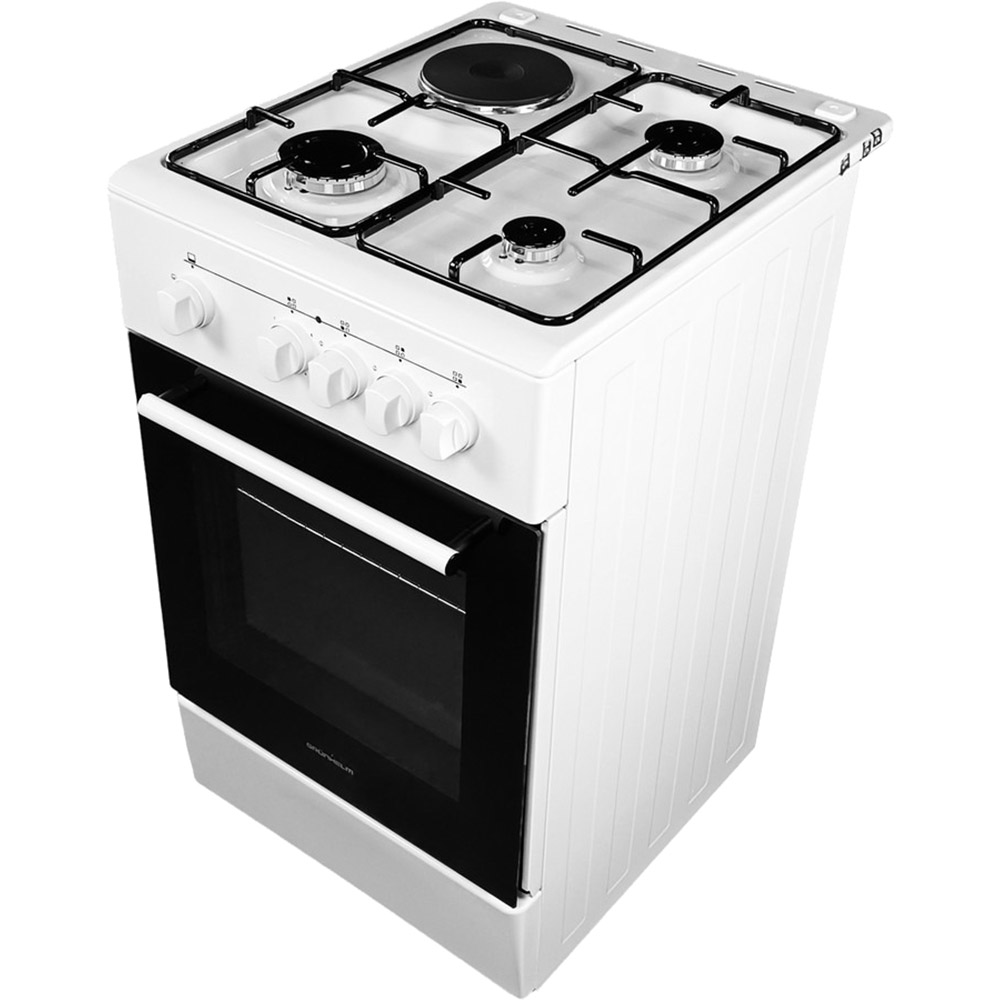 Плита комбинировання GRUNHELM GF5600W Тип духовки газовая