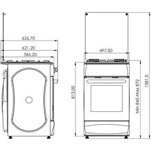 Плита газовая GRUNHELM G4FM5611W