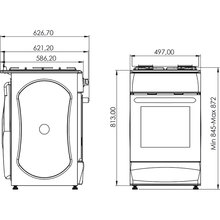 Плита газовая GRUNHELM G4F5600W