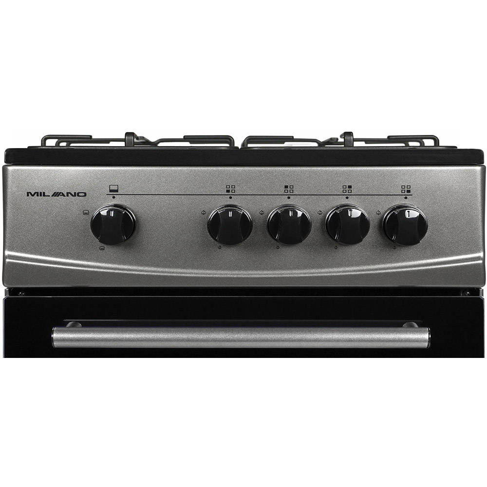 Плита газова MILANO GAS COOKER ML55 G0 /01+графіт Покриття варильної поверхні емаль