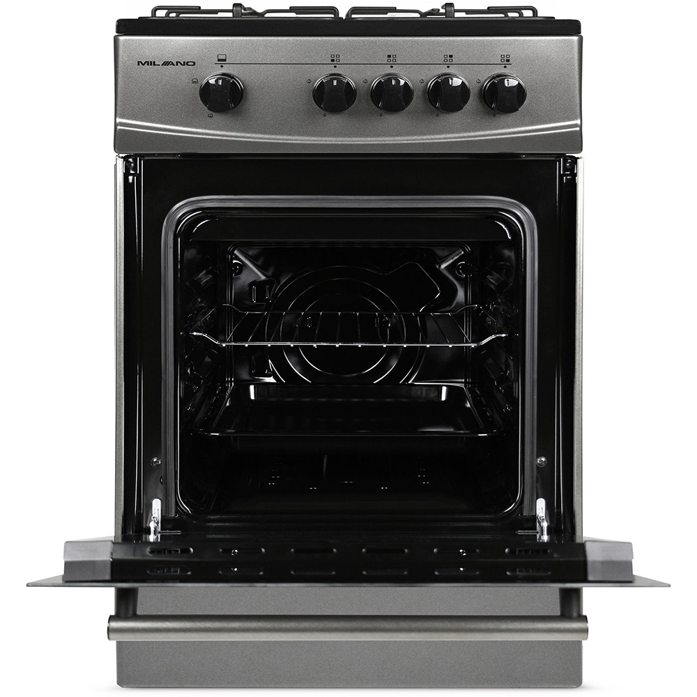 Плита газова MILANO GAS COOKER ML55 G0 /01+графіт Тип духовки газова