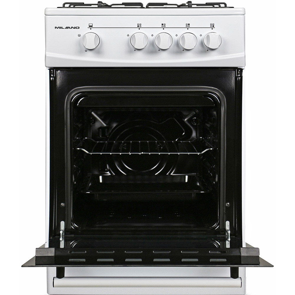 Плита газова MILANO GAS COOKER ML55 G0 /01 White Тип духовки газова