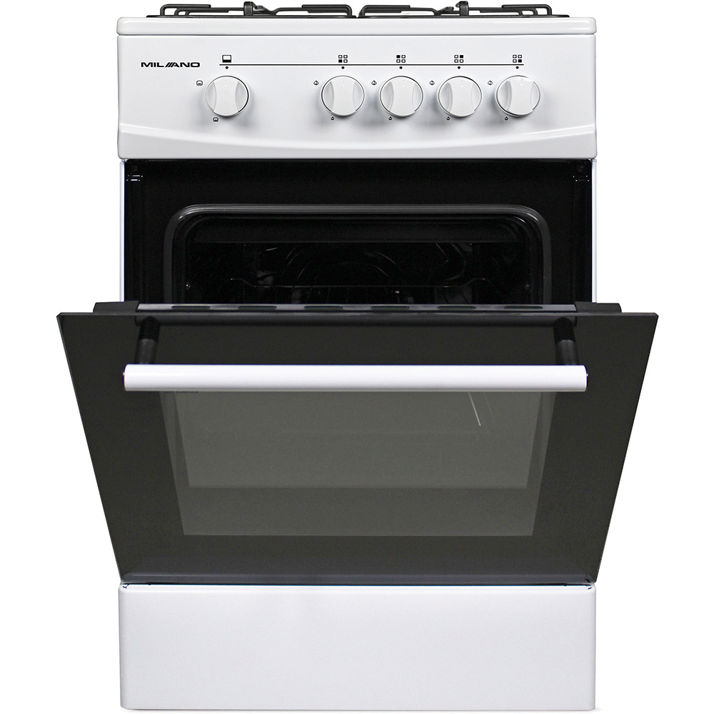 Плита газова MILANO GAS COOKER ML55 G0 /01 White Тип варильної поверхні газова