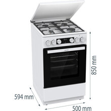 Плита комбинированная GORENJE GK5C42WF-B (745426)