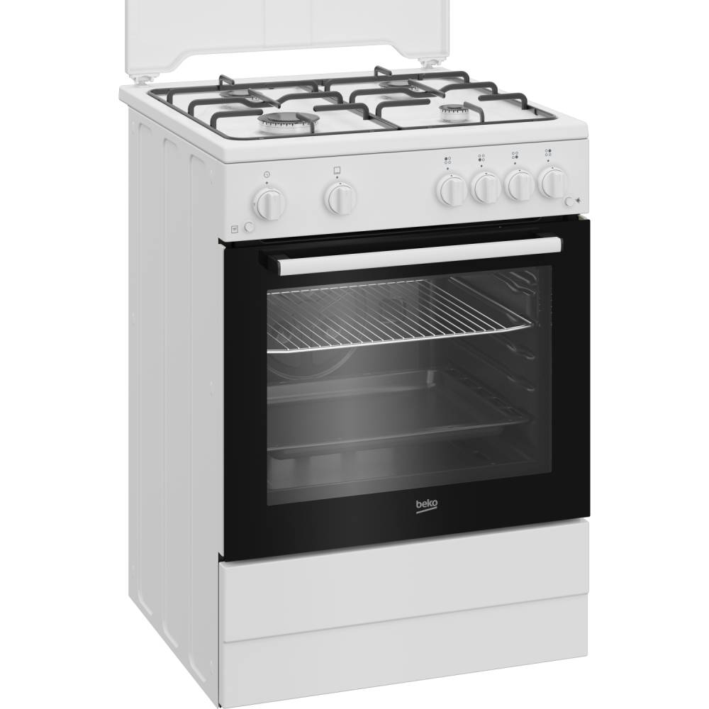 Плита газова BEKO FBG62121WD White (7786187636) Тип варильної поверхні газова