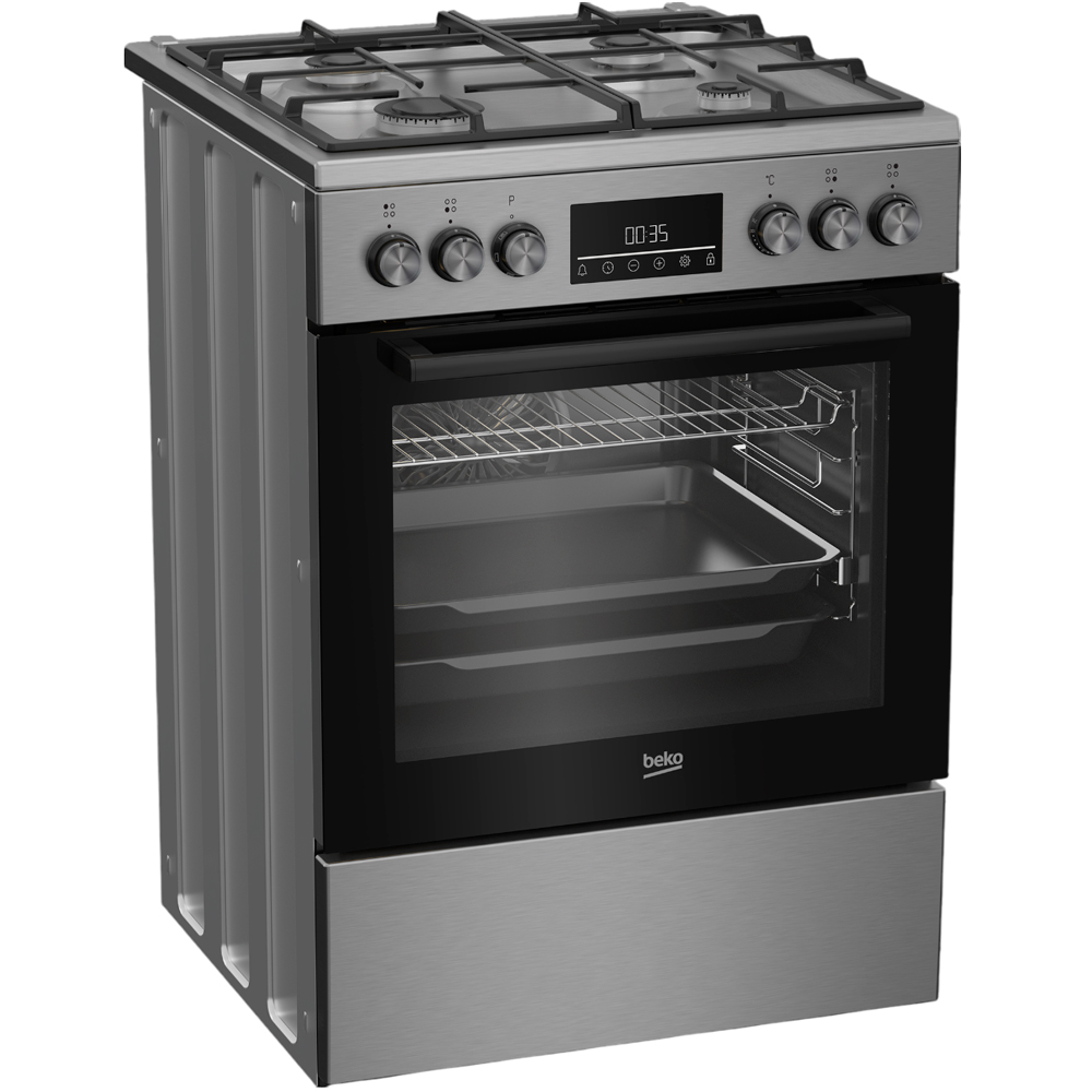 Плита комбинированная BEKO FBM62330GXTN (7785886810) Тип варочной поверхности газовая