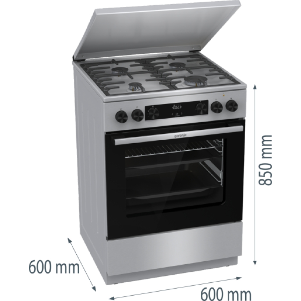 Покупка Плита комбинированная GORENJE GKS6C71XF (FM6A4D-FPJDB)