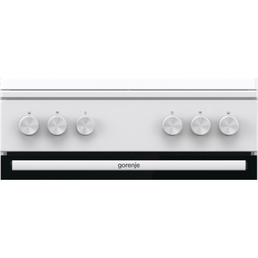 Плита газовая GORENJE GG6A11WH (FG6A3A-HPD7B) Безопасность дверца с двойным стеклом