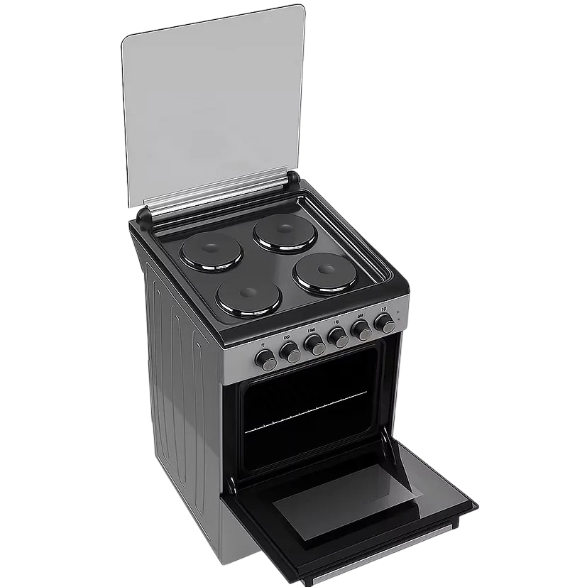 Плита електрична PRIME TECHNICS PESE 50414 B Покриття варильної поверхні емаль