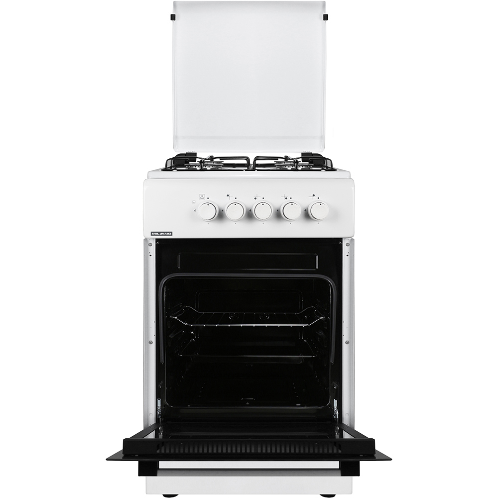 Плита газовая MILANO ML55G1/07 White Тип духовки газовая