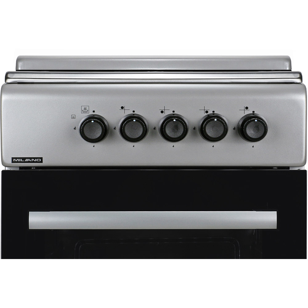 Плита газовая MILANO ML55G1/07 Inox Количество газовых конфорок 4