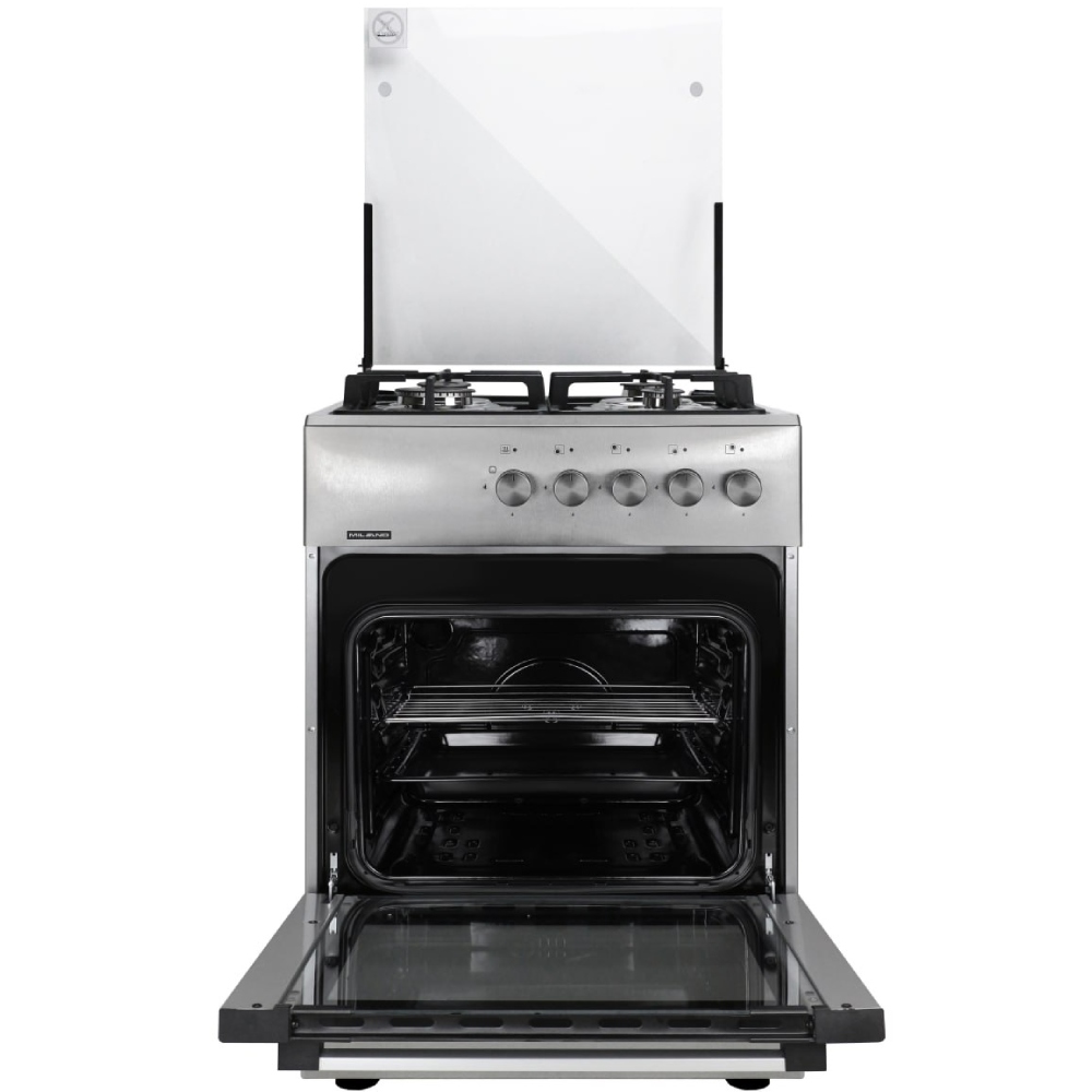 Плита газова MILANO GAS COOKER ML60 G1/07С+ сталева Покриття варильної поверхні нержавіюча сталь