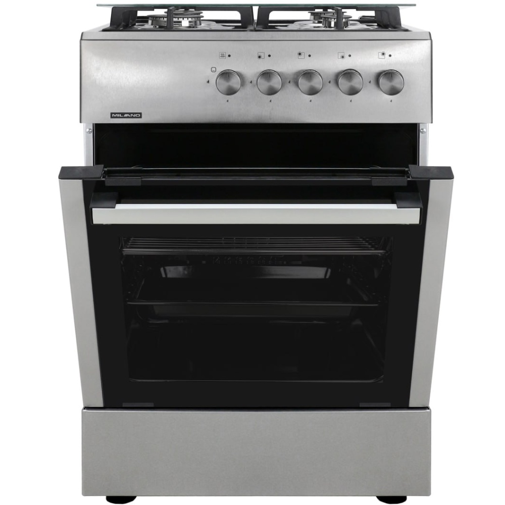 Плита газова MILANO GAS COOKER ML60 G1/07С+ сталева Тип варильної поверхні газова