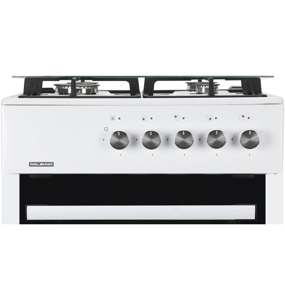 Зовнішній вигляд Плита газова MILANO GAS COOKER ML60 G1/07С+ біла