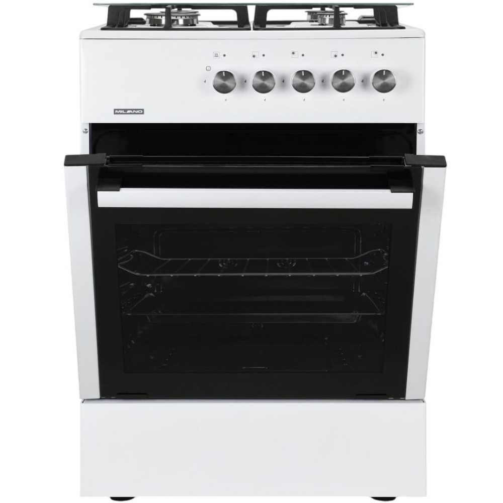 Плита газова MILANO GAS COOKER ML60 G1/07С+ біла Тип варильної поверхні газова