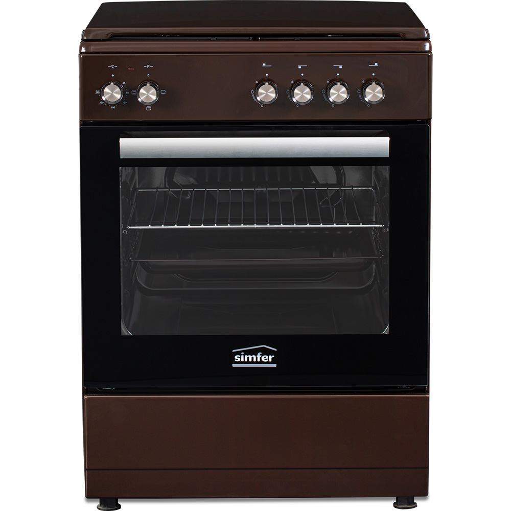 Плита комбинированная SIMFER F65MM43016 Тип варочной поверхности газовая