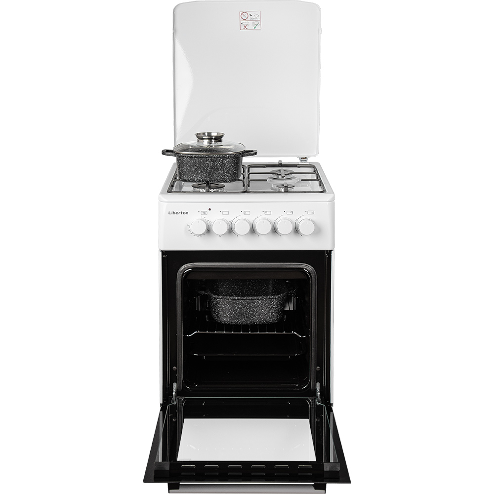 Плита комбинированная LIBERTON LGC-5600CW Тип духовки электрическая