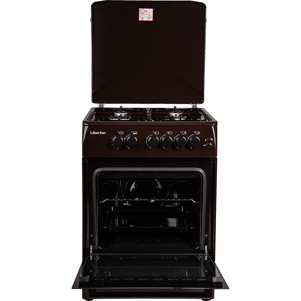 Плита газовая LIBERTON LGC-6600GBR Тип варочной поверхности газовая