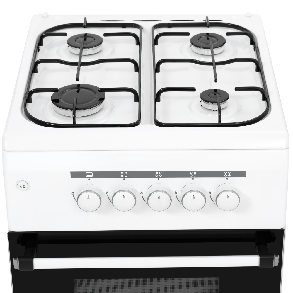 Плита газовая ELEYUS PORTU 5101 EF WH Тип духовки газовая