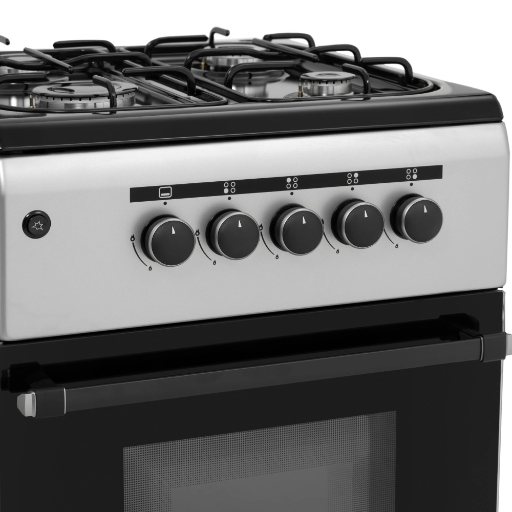 Плита газовая ELEYUS PORTU 5101 EF BL+GR Покрытие варочной поверхности эмаль