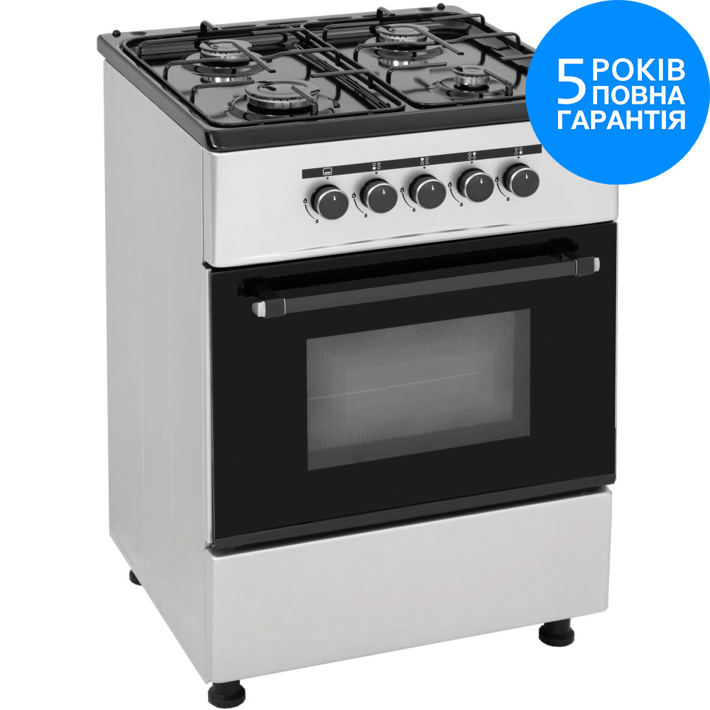Плита газовая ELEYUS PORTU 5701 EF BL+GR Тип плиты газовая