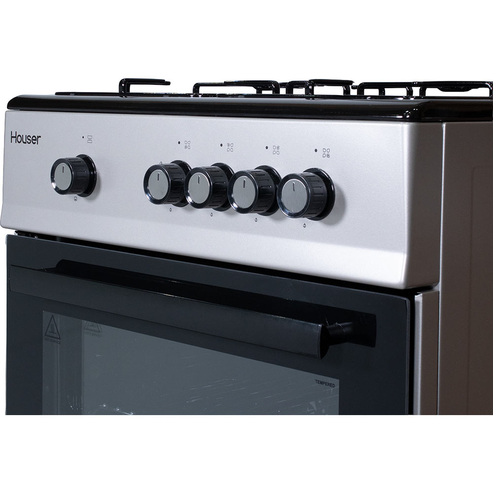 Плита газова Houser FSG 6201 S Тип духовки газова