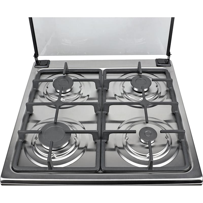 Фото Плита комбинированная MILANO ML60 E40С+ Steel